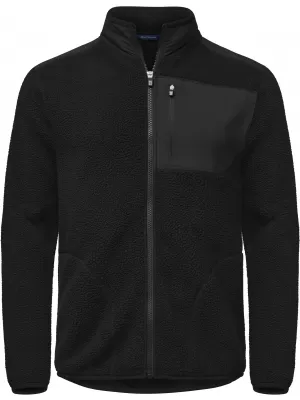 Pánská fleecová mikina CUTTER & BUCK | CASCADE SHERPA MEN BLACK