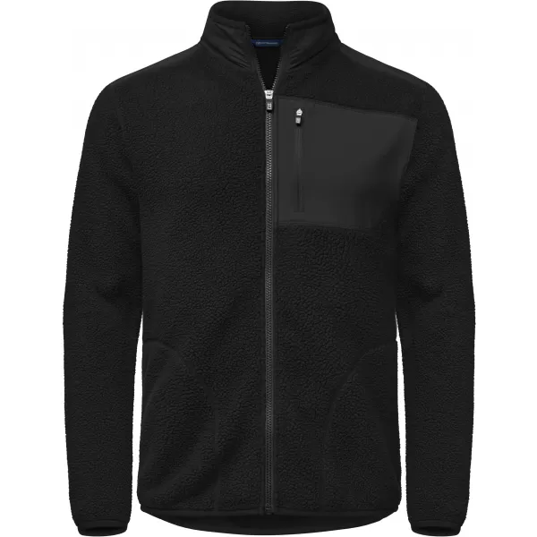  Pánská fleecová mikina CUTTER & BUCK | CASCADE SHERPA MEN BLACK 