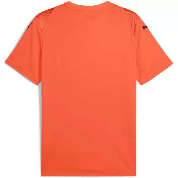  Pánský dres PUMA TEAMULTIMATE JERSEY 706280_38 NEON SUN/PUMA BLACK 