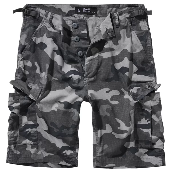  Pánské kraťasy BRANDIT 2019 GREY CAMO 