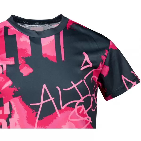  Dětské funkční triko premium ALTISPORT VOJ/ALK076TR01 HOT-PINK 