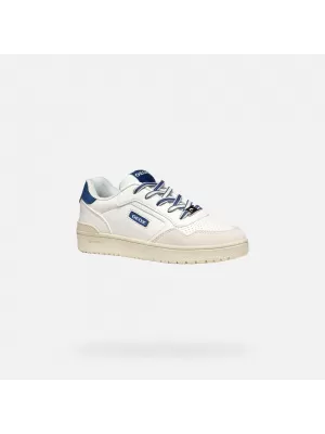 Chlapecké tenisky GEOX WASHIBA J55LQD05422C0899 BÍLÁ