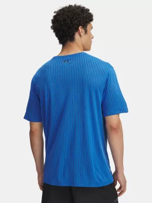 Pánské triko UNDER ARMOUR TECH VENT JACQUARD MODRÁ