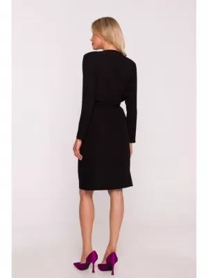 Dámské šaty STYLOVE S428 BLACK