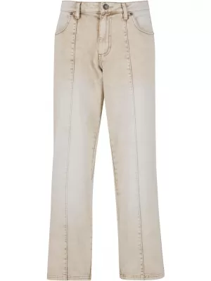 Pánské džíny URBAN CLASSICS TB7605 WHITE DIRTY WASHED