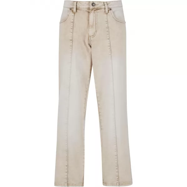  Pánské džíny URBAN CLASSICS TB7605 WHITE DIRTY WASHED 