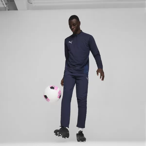  Pánské triko PUMA TEAMGOAL TRAINING 1/4 ZIP TO 65862906 PUMA NAVY/WHITE/PERSIAN BLUE 
