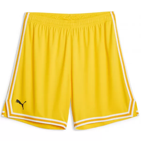  Pánské kraťasy PUMA HOOPS TEAM GAME SHORT 67662905 CYBER YELLOW 