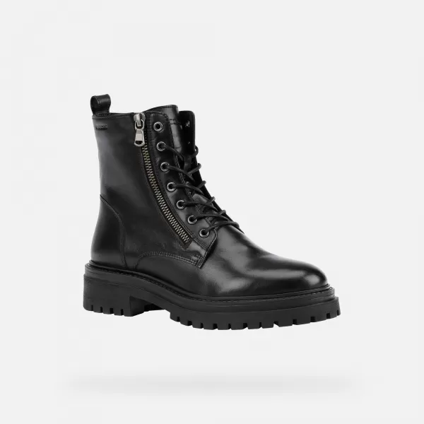  Dámské boty GEOX IRIDEA G004094 ČERNÁ 