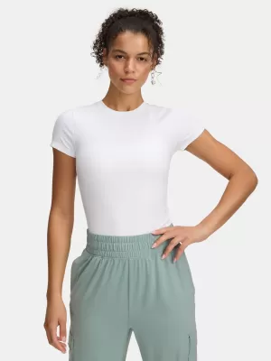 Dámské triko UNDER ARMOUR MERIDIAN CORE SS 6000341-100 BÍLÁ