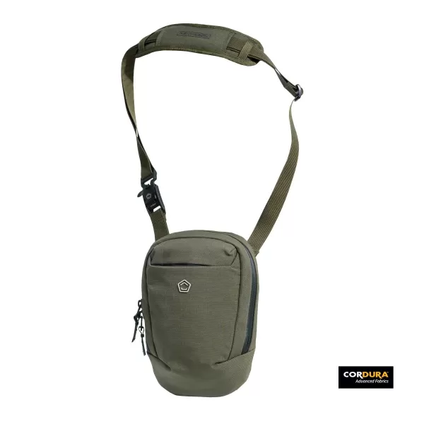  Pouzdro PENTAGON CONSUL VERTICAL SLING POUCH K16114 BROWN GREY 