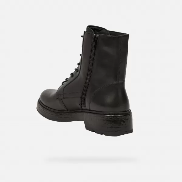  Dámské boty GEOX SWELEN G009561 ČERNÁ 