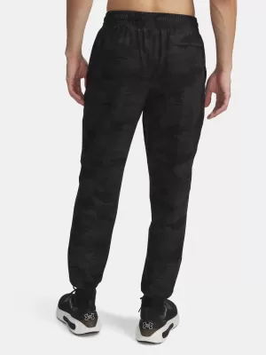 Pánské tepláky UNDER ARMOUR UA UNSTOPPABLE WOVEN JOGGER 1388823-005 ČERNÁ