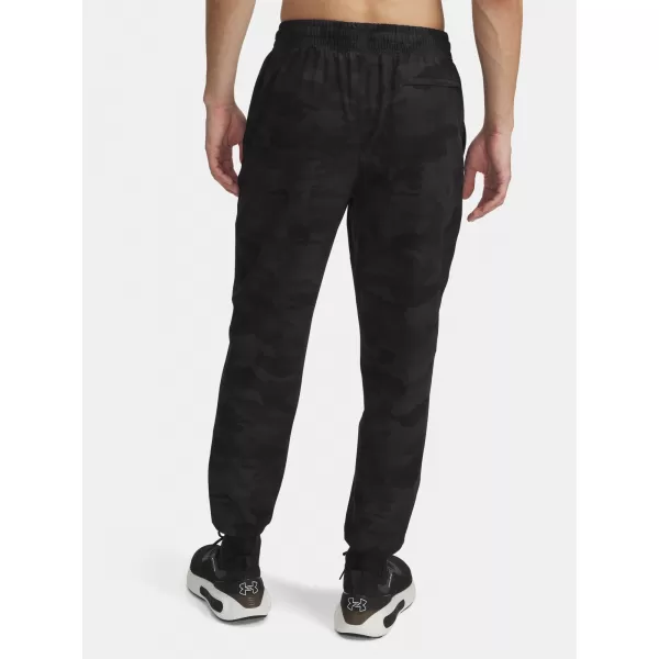  Pánské tepláky UNDER ARMOUR UA UNSTOPPABLE WOVEN JOGGER 1388823-005 ČERNÁ 