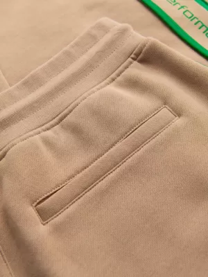 Pánské tepláky OMBRE OM-PASK-0145 BROWN