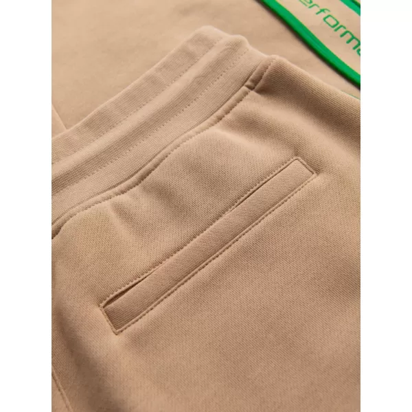  Pánské tepláky OMBRE OM-PASK-0145 BROWN 