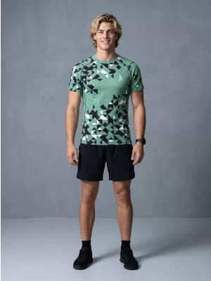 Pánské funkční kompresní triko premium ALTISPORT VOJ/ALM108TR04 MILITARY