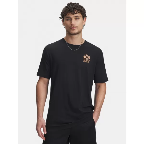  Pánské triko UNDER ARMOUR UA M 60/40S CAN'T HOOP SS 6003684-001 ČERNÁ 