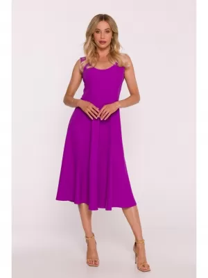 Dámské šaty STYLOVE S424 LAVENDER