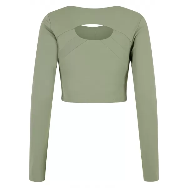  Dámské triko URBAN CLASSICS TB7807 MATCHA GREEN 