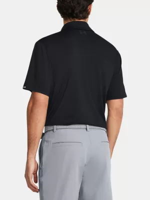 Pánské triko UNDER ARMOUR UA T2G POLO LB 1383255-001 ČERNÁ