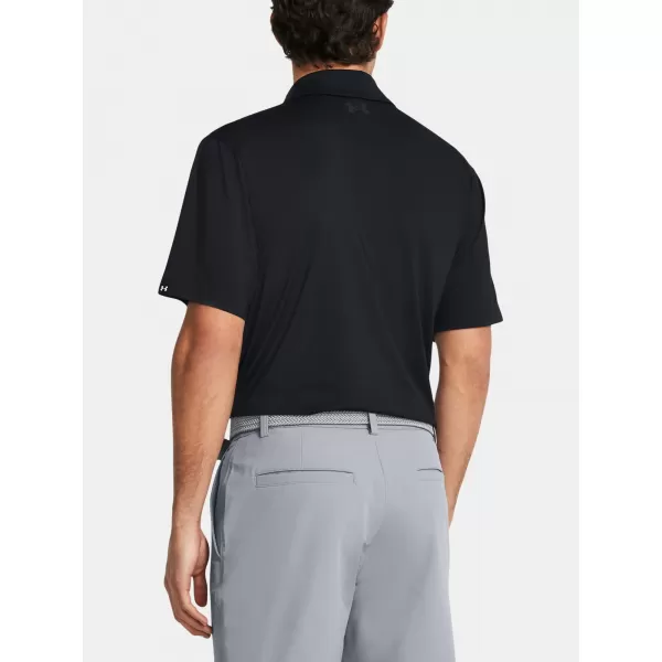  Pánské triko UNDER ARMOUR UA T2G POLO LB 1383255-001 ČERNÁ 