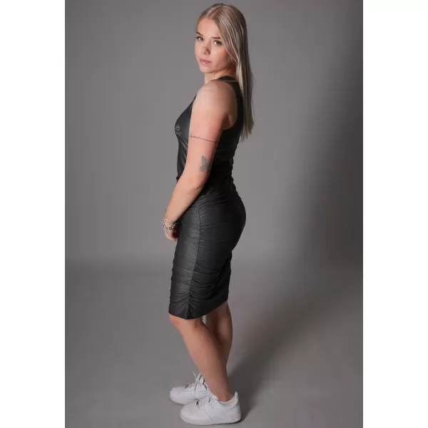  Dámské šaty premium ALTISPORT VOJ/ALW047SAT03 ČERNÁ 