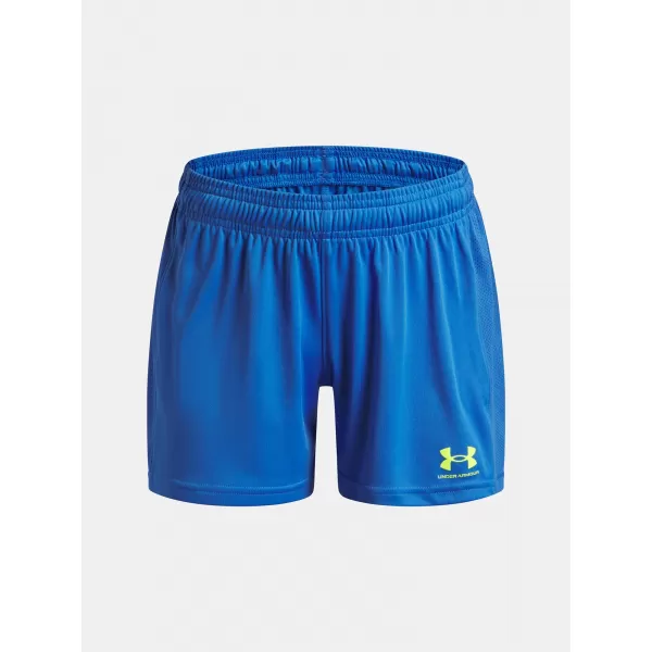  Dívčí kraťasy UNDER ARMOUR UA G'S CH. KNIT SHORT 1379457-402 MODRÁ 