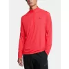 Pánské triko UNDER ARMOUR UA TECH TEXTURED 1/2 ZIP červená