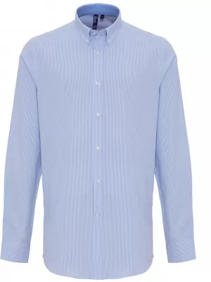 Pánská košile Premier | PR 238 WHITE/OXFORD BLUE