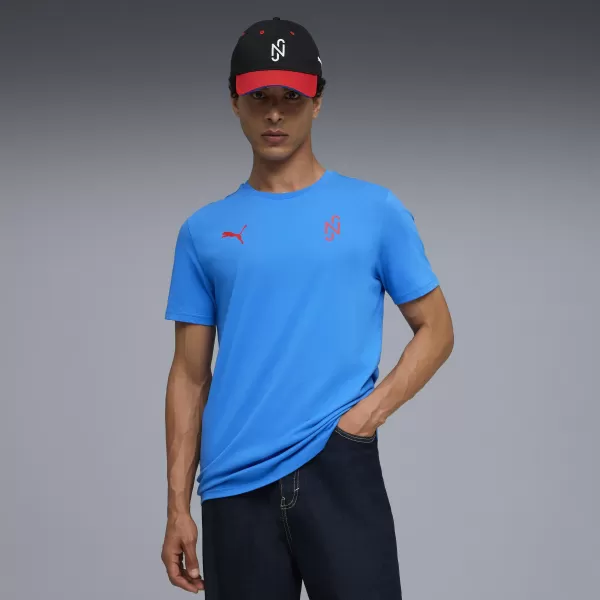  Pánské triko PUMA NEYMAR JR PLAYMAKER TEE 66032110 PUMA TEAM ROYAL/PUMA RED 