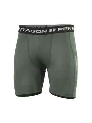 Trenky PENTAGON APOLLO SHORTS K10001 CAMO GREEN