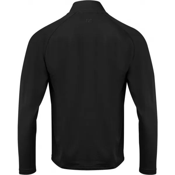  Pánská fleecová mikina CUTTER & BUCK | ADAPT FZ JACKET MEN BLACK 