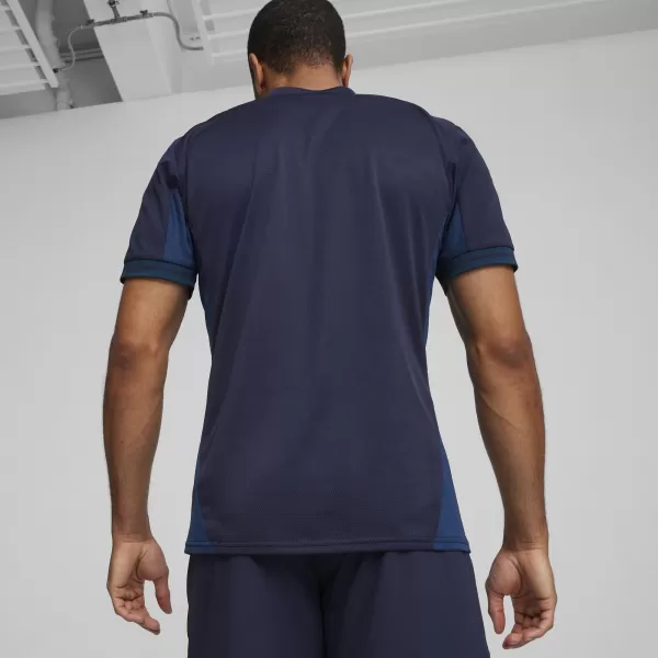  Pánský dres PUMA TEAMFINAL JERSEY 70573706 PUMA NAVY/WHITE/PERSIAN BLUE 