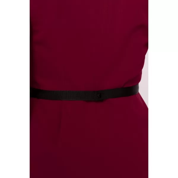 Dámské šaty STYLOVE S427 MAROON 