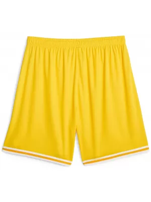 Pánské kraťasy PUMA HOOPS TEAM GAME SHORT 67662905 CYBER YELLOW