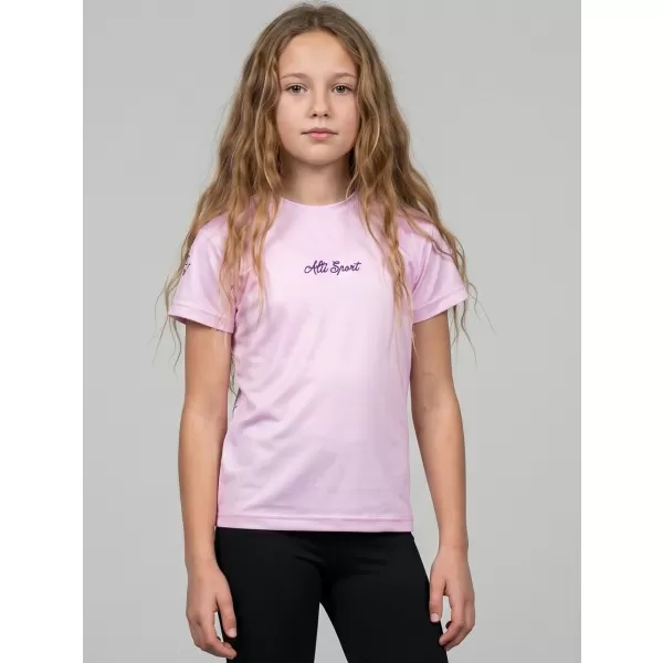  Dětské funkční triko premium ALTISPORT VOJ/ALK075TR01 BABY PINK 