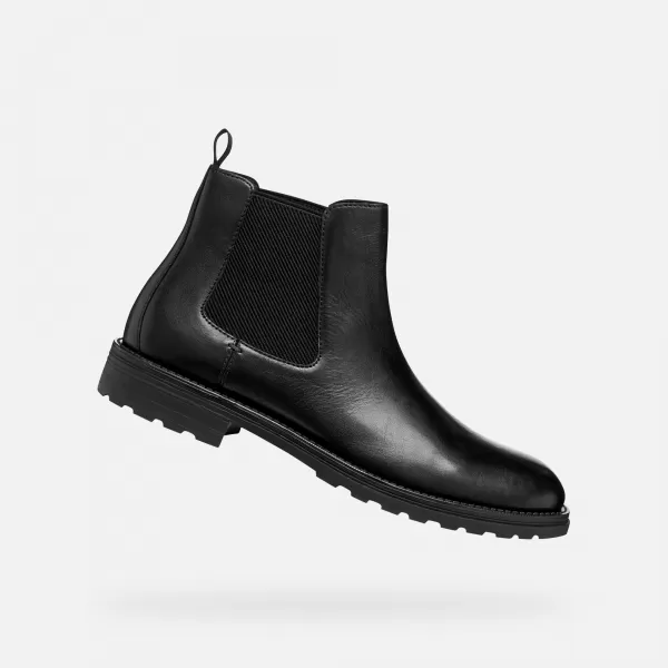  Pánské boty GEOX REDCLIF G011413 ČERNÁ 
