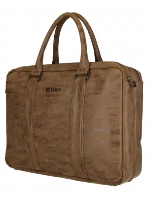 Brašna ENRICO BENETTI ROTTERDAM 15 NOTEBOOK BAG CAMEL