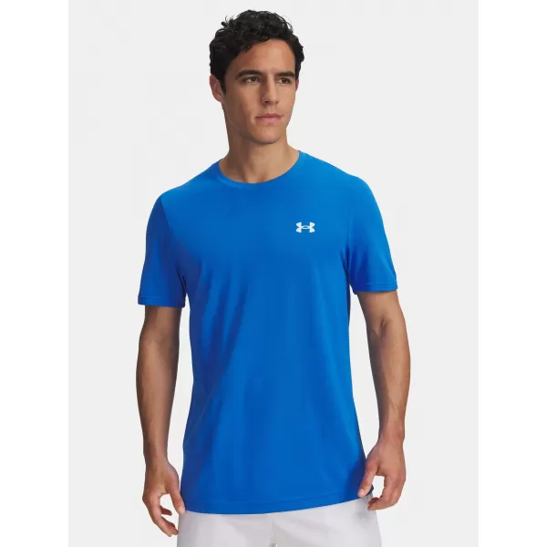  Pánské triko UNDER ARMOUR VANISH SEAMLESS NOVELTY SS modrá 