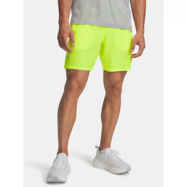  Pánské kraťasy UNDER ARMOUR UA LAUNCH 7 SHORTS žlutá 