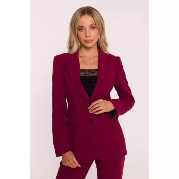  Dámské sako STYLOVE S417 MAROON 