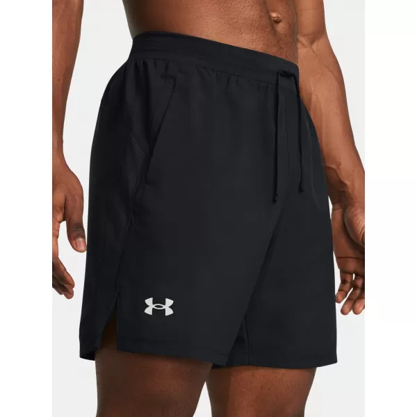  Pánské kraťasy UNDER ARMOUR UA LAUNCH 7'' UNLINED SHORTS 1382622-001 ČERNÁ 