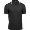 Pánské tričko Tee Jays | TJ 1407 BLACK/WHITE