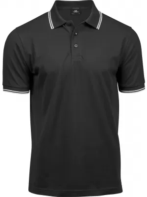 Pánské tričko Tee Jays | TJ 1407 BLACK/WHITE