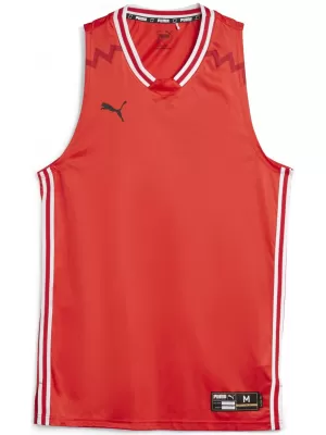 Pánské tílko PUMA HOOPS TEAM GAME JERSEY 67662804 PUMA RED