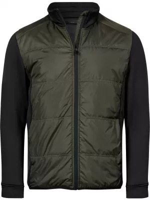 Pánská bunda Tee Jays | TJ 9110 DEEP GREEN/BLACK