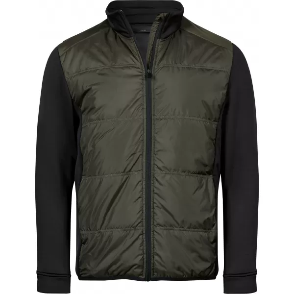  Pánská bunda Tee Jays | TJ 9110 DEEP GREEN/BLACK 