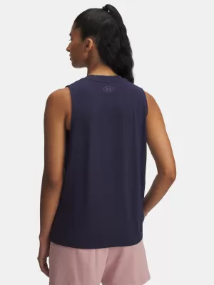 Dámské tílko UNDER ARMOUR UA VARSITY TANK 6005631-410 MODRÁ