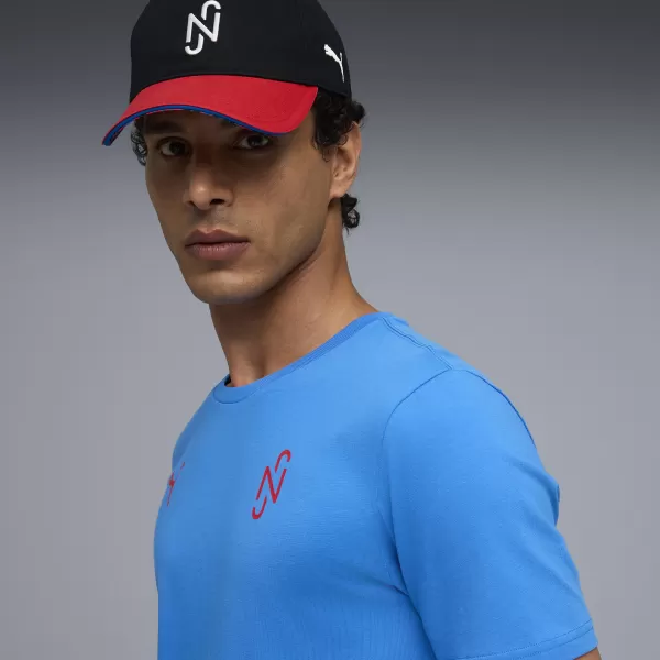  Pánské triko PUMA NEYMAR JR PLAYMAKER TEE 66032110 PUMA TEAM ROYAL/PUMA RED 